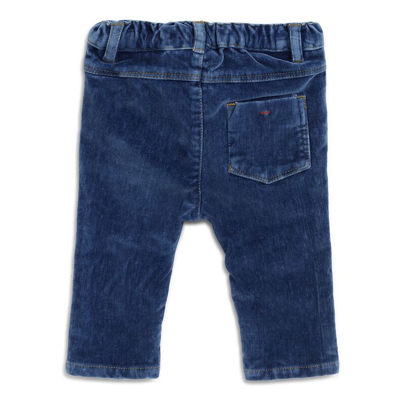 Boys Blue Applique Jeans image number 1